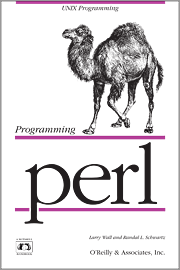Book cover of Programming perl