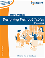 Book cover of HTML Utopia
