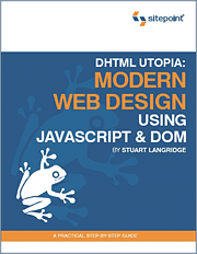 Book cover of DHTML Utopia