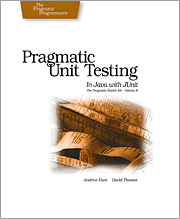 Book cover of Pragmatic Unit Testing in Java with Junit