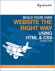 Book cover of Build Your Own Website The Right Way Using HTML & CSS