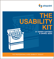 Book cover of The Usability Kit