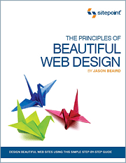Book cover of The Principles of Beautiful Web Design