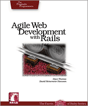 Book cover of Agile Web Development with Rails