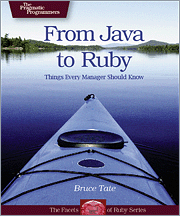 Book cover of From Java to Ruby