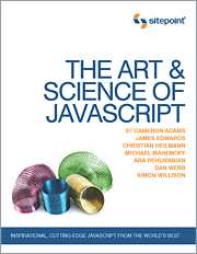 Book cover of The Art & Science of JavaScript