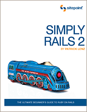 Book cover of Simply Rails 2.0