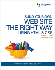 Book cover of Build Your Own Website The Right Way Using HTML & CSS, 2nd Edition 