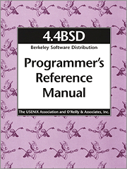 Book cover of 4.4BSD Programmer's Reference Manual