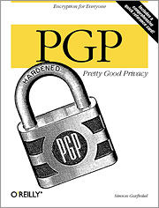 Book cover of PGP: Pretty Good Privacy