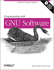 Book cover of Programming with GNU Software