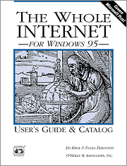 Book cover of The Whole Internet for Windows 95