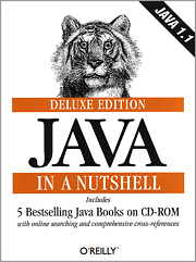 Book cover of Java in a Nutshell, Deluxe Edition