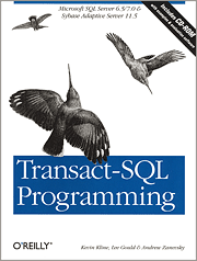 Book cover of Transact-SQL Programming