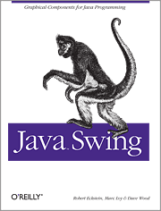Book cover of Java Swing
