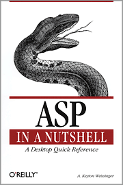 Book cover of ASP in a Nutshell