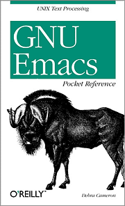Book cover of GNU Emacs Pocket Reference