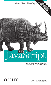 Book cover of JavaScript Pocket Reference