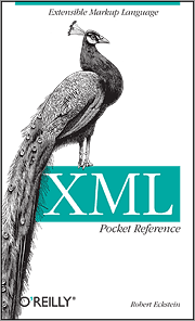 Book cover of XML Pocket Reference
