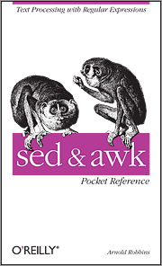 Book cover of sed, awk and Regular Expressions Pocket Reference