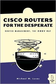 Book cover of Cisco Routers for the Desperate
