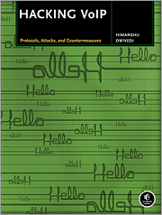 Book cover of Hacking VoIP