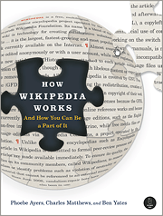 Book cover of How Wikipedia Works