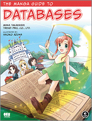 Book cover of The Manga Guide to Databases