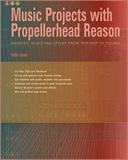 Book cover of Music Projects with Propellerhead Reason