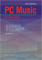 Book cover of PC Music - The Easy Guide