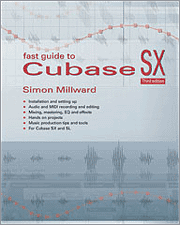 Book cover of Fast Guide to Cubase SX