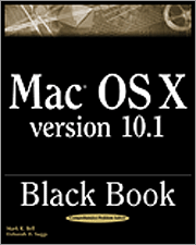 Book cover of Mac OS X Version 10.1 Black Book