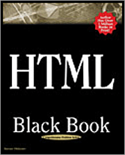 Book cover of HTML Black Book