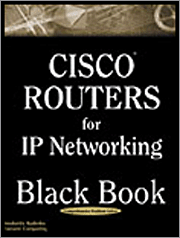 Book cover of Cisco Routers for IP Networking Black Book