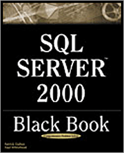 Book cover of SQL Server 2000 Black Book