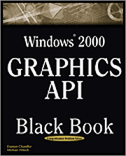 Book cover of Windows 2000 Graphics API Black Book