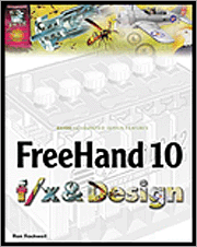Book cover of FreeHand 10 F/X and Design