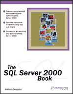 Book cover of The SQL Server 2000 Book