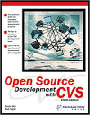 Book cover of Open Source Development with CVS