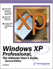 Book cover of Windows XP Professional: The Ultimate User's Guide
