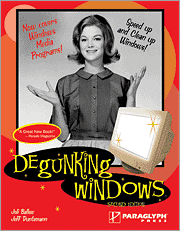 Book cover of Degunking Windows