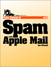 Book cover of Take Control of Spam with Apple Mail