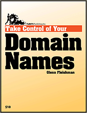 Book cover of Take Control of Your Domain Names