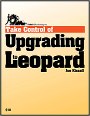 Book cover of Take Control of Upgrading to Leopard