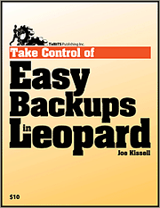 Book cover of Take Control of Easy Backups in Leopard