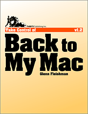 Book cover of Take Control of Back to My Mac