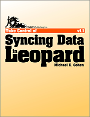 Book cover of Take Control of Syncing Data in Leopard