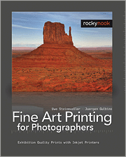Book cover of Fine Art Printing for Photographers