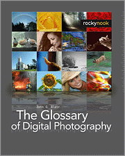 Book cover of The Glossary of Digital Photography