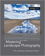 Book cover of Mastering Landscape Photography